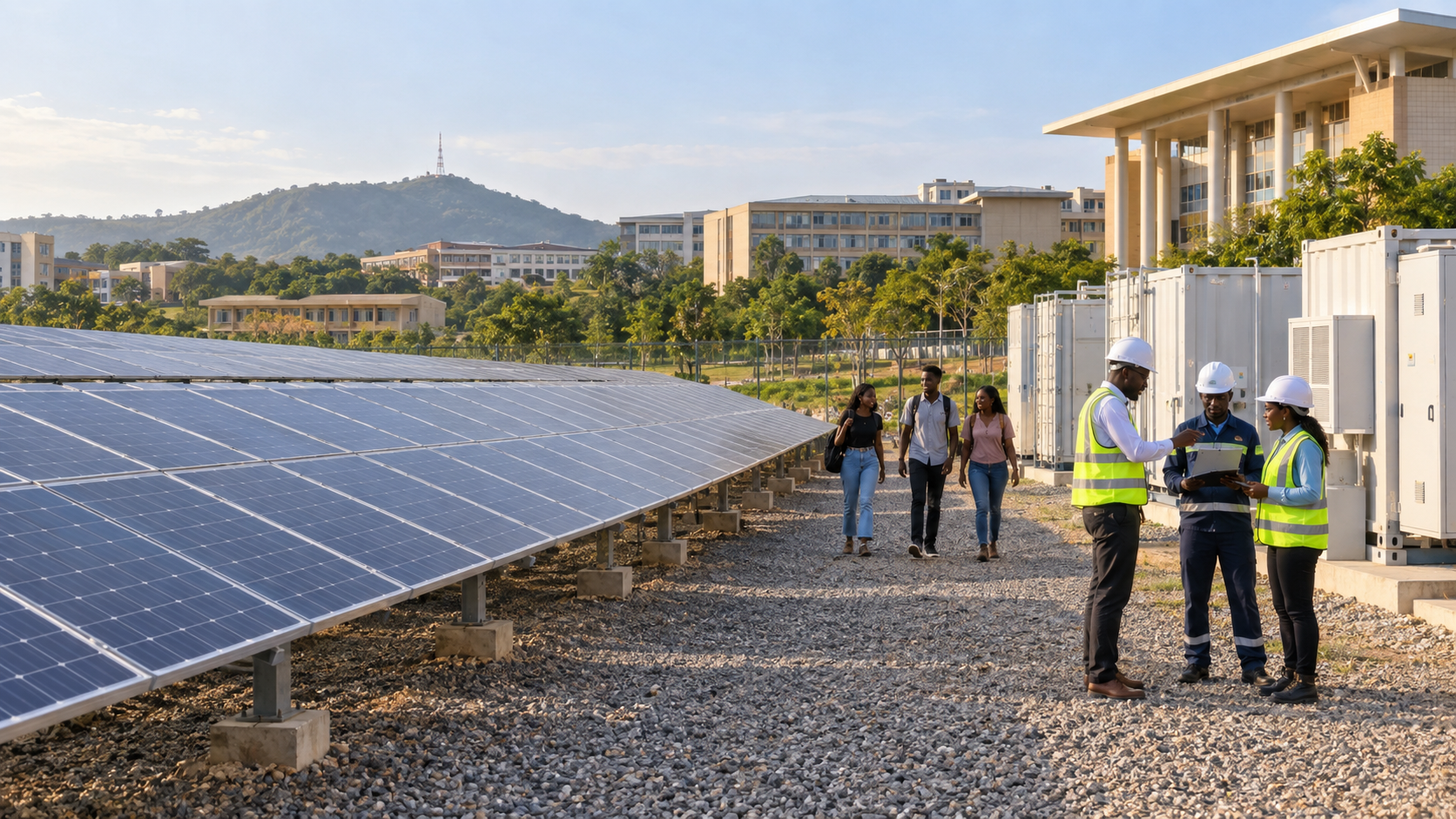 Nigeria commissions 3.3 MW solar-plus-storage mini-grid at Yakubu Gowon University